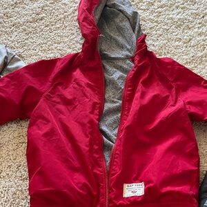 GAP Kids Bright Red Raincoat